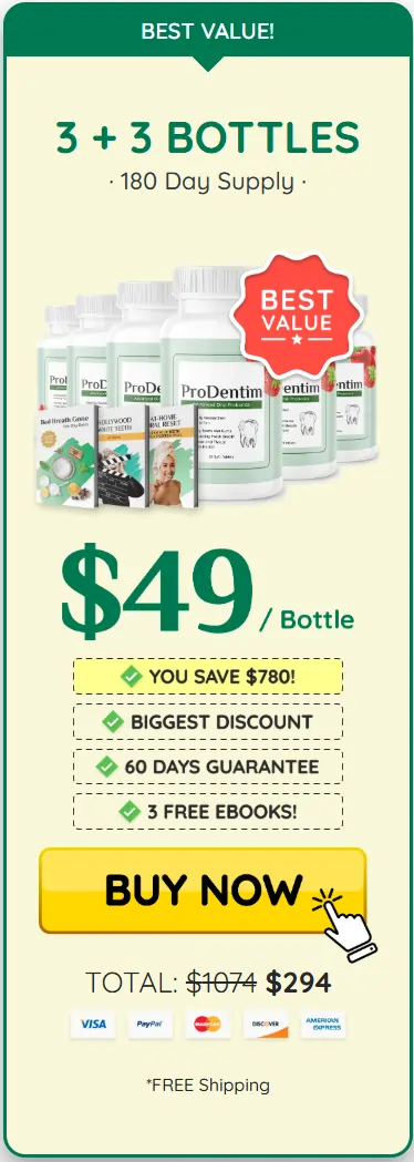 buy prodentim best value pack