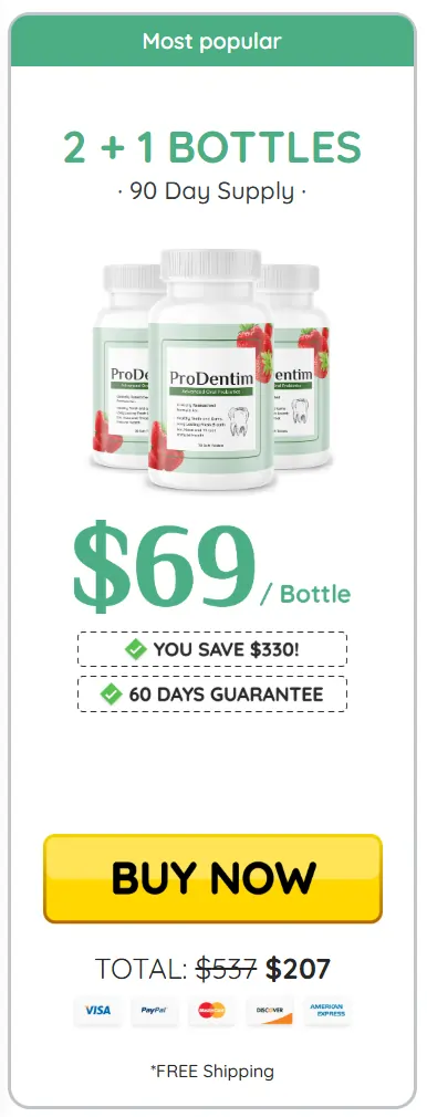 prodentim buy 3 bottles